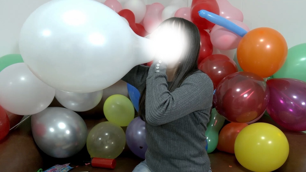 #150 【祝150回】超速!ららさんの風船膨らまし割り【b2p×15】