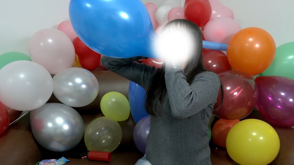 #150 【祝150回】超速!ららさんの風船膨らまし割り【b2p×15】