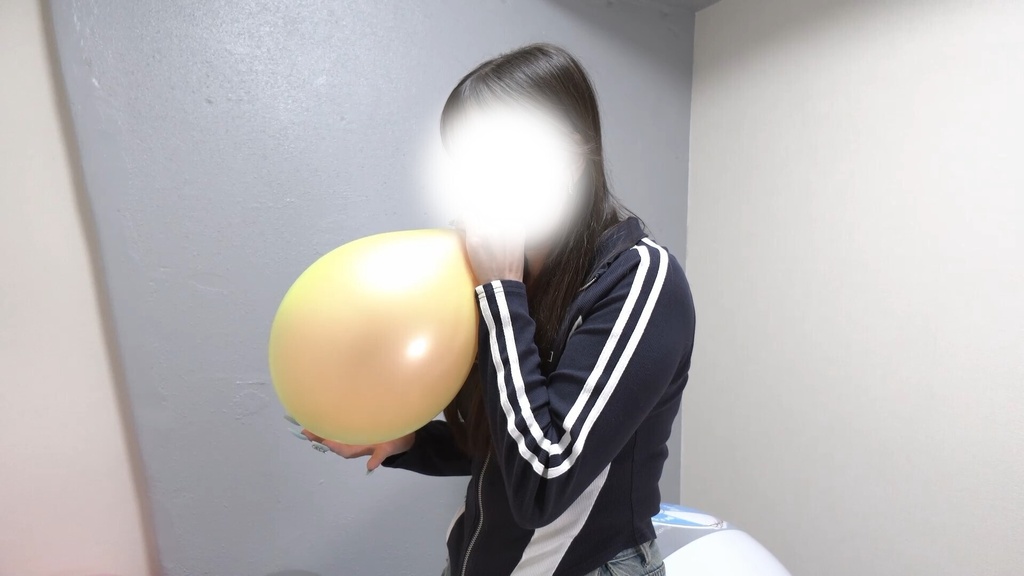 #151 【祝150回】超圧!ららさんの風船膨らまし【呼気圧測定動画あり】