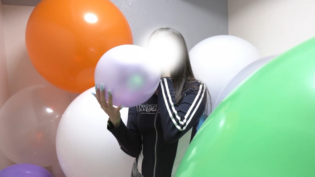 #151 【祝150回】超圧!ららさんの風船膨らまし【呼気圧測定動画あり】