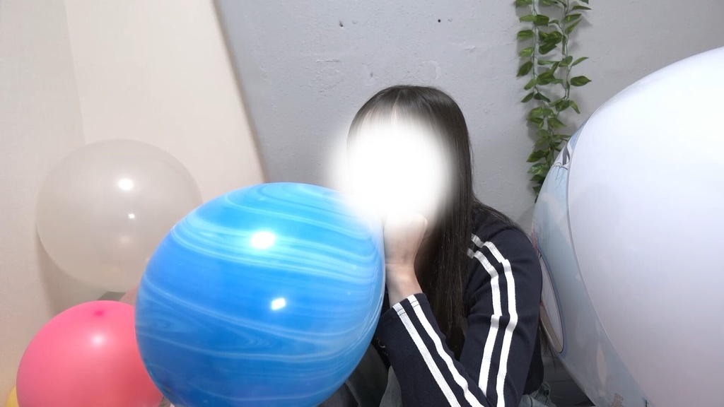 #151 【祝150回】超圧!ららさんの風船膨らまし【呼気圧測定動画あり】