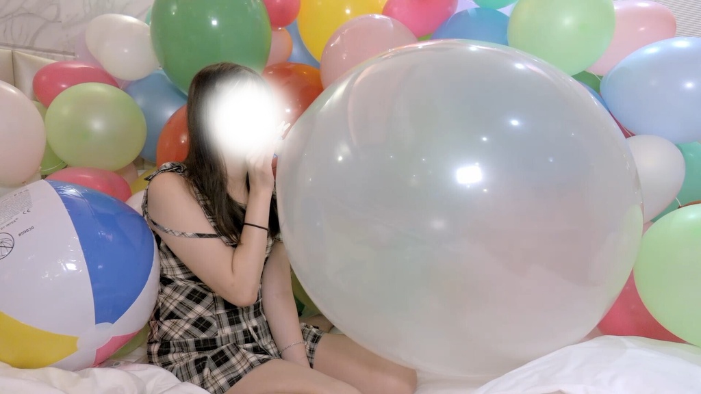 #153 みゅうさんの巨大風船膨らまし