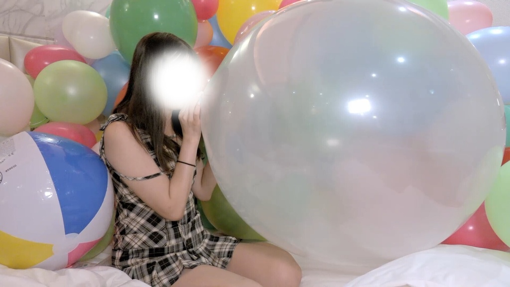 #153 みゅうさんの巨大風船膨らまし
