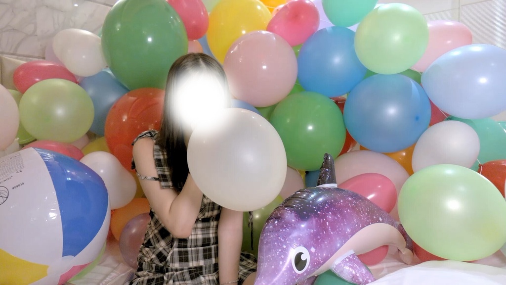 #153 みゅうさんの巨大風船膨らまし