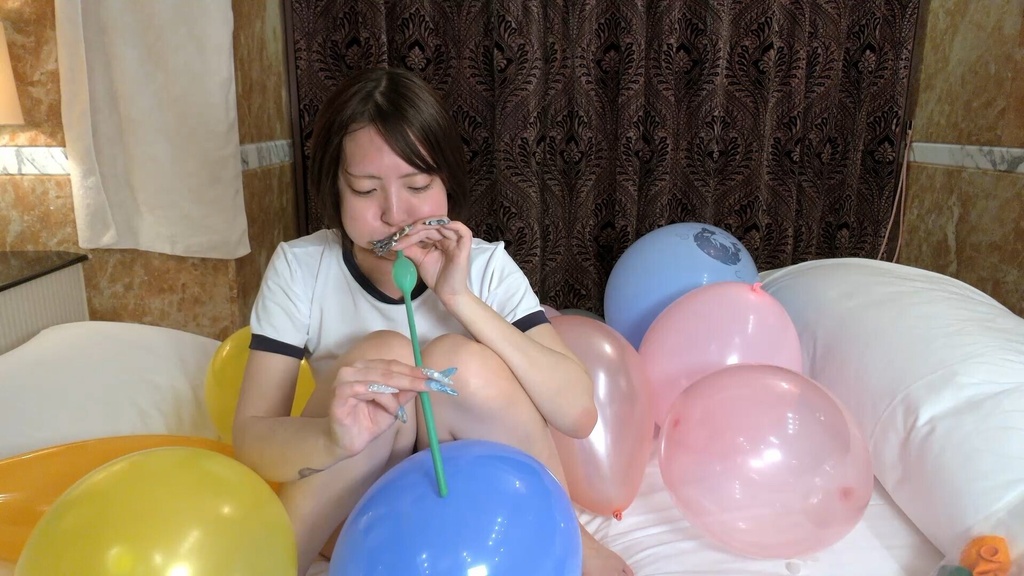 #154 ちなつさんの風船圧力チャレンジ【呼気圧測定動画あり】