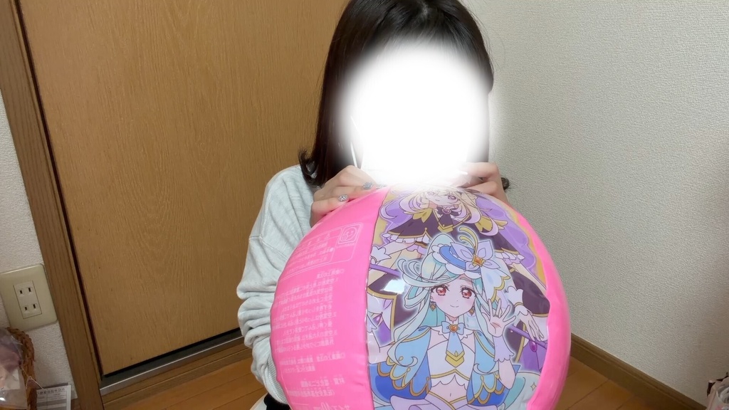 #163 【2本立て】Dさんのキャラクタービーチボール遊び
