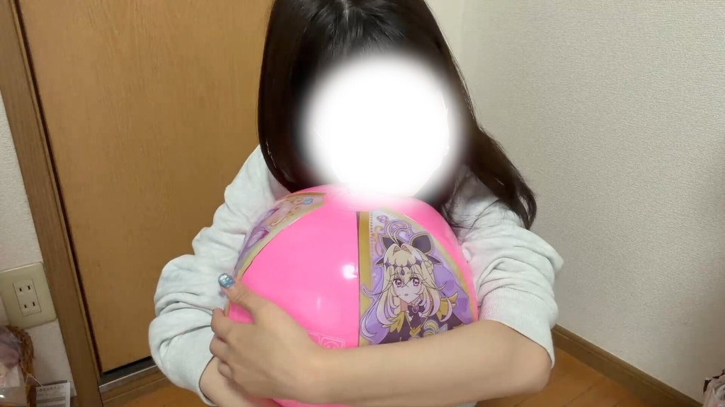 #163 【2本立て】Dさんのキャラクタービーチボール遊び