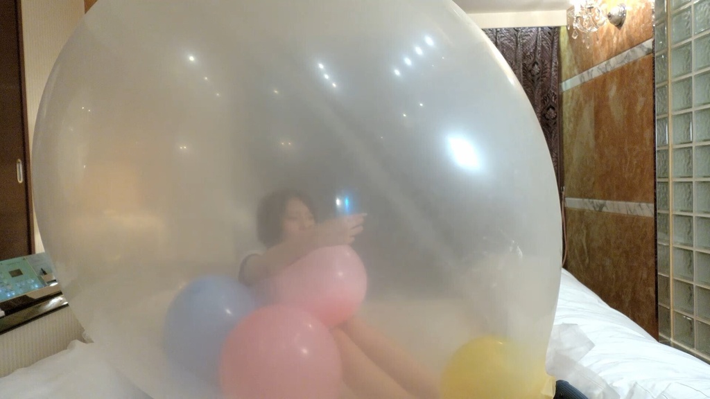 #180 風船人間ちなつさん【自撮り動画あり】