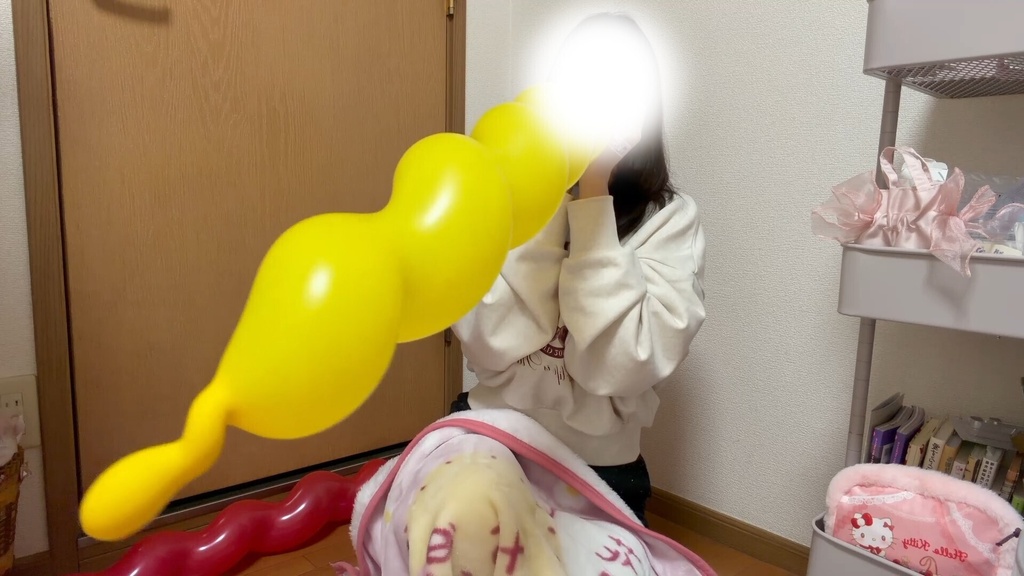 #191 Dさんのスパイラルバルーン膨らまし11個