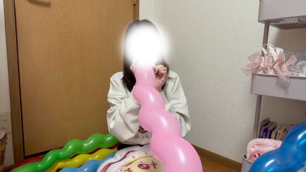 #191 Dさんのスパイラルバルーン膨らまし11個