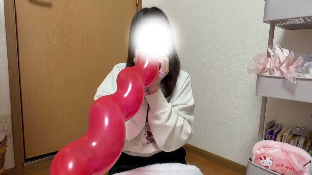 #191 Dさんのスパイラルバルーン膨らまし11個