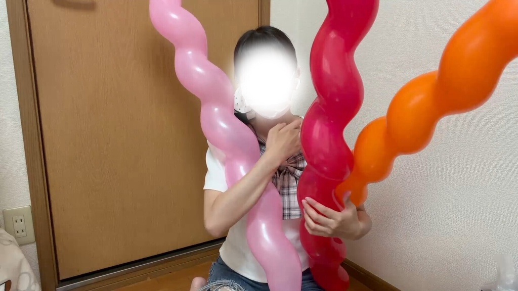 #191 Dさんのスパイラルバルーン膨らまし11個