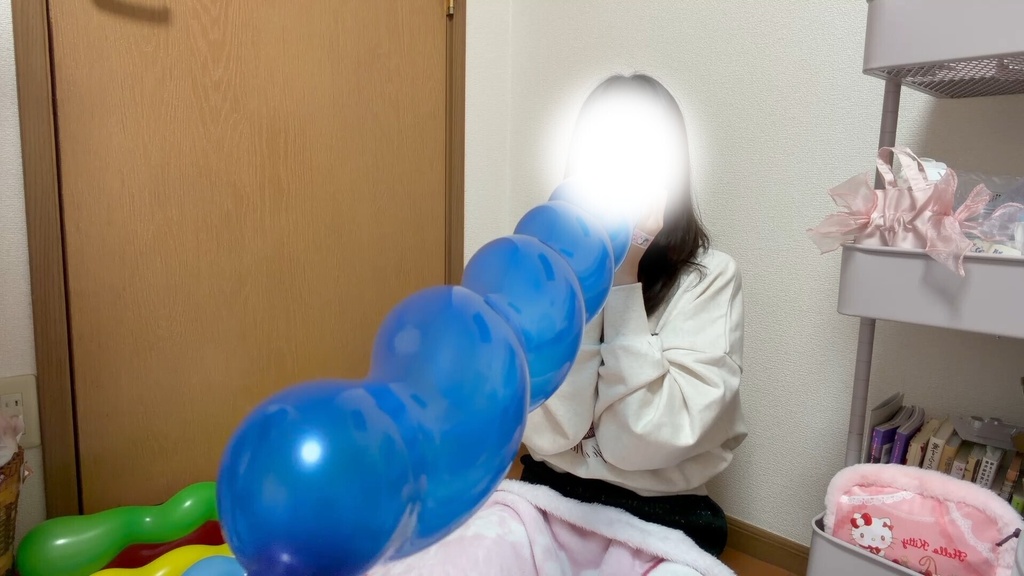 #191 Dさんのスパイラルバルーン膨らまし11個