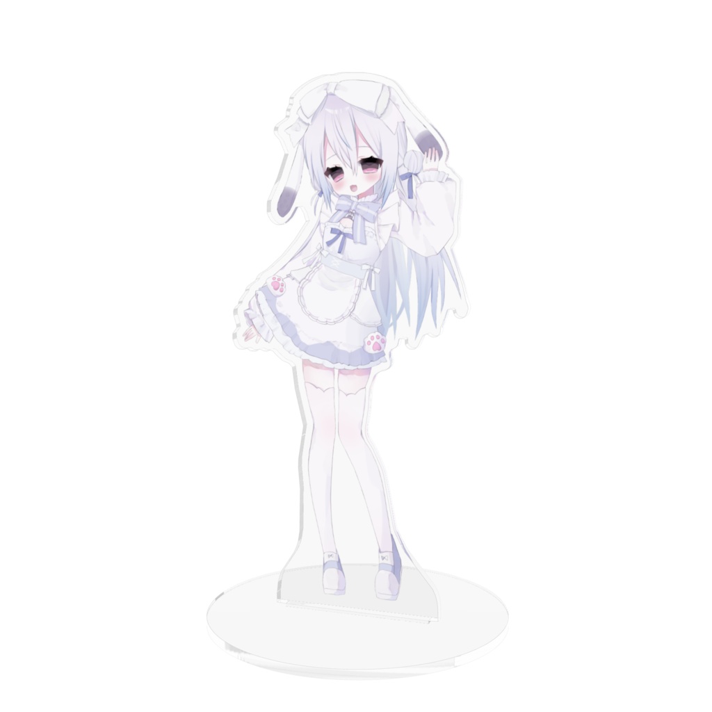 白雪ラビ　メイド衣装アクスタ