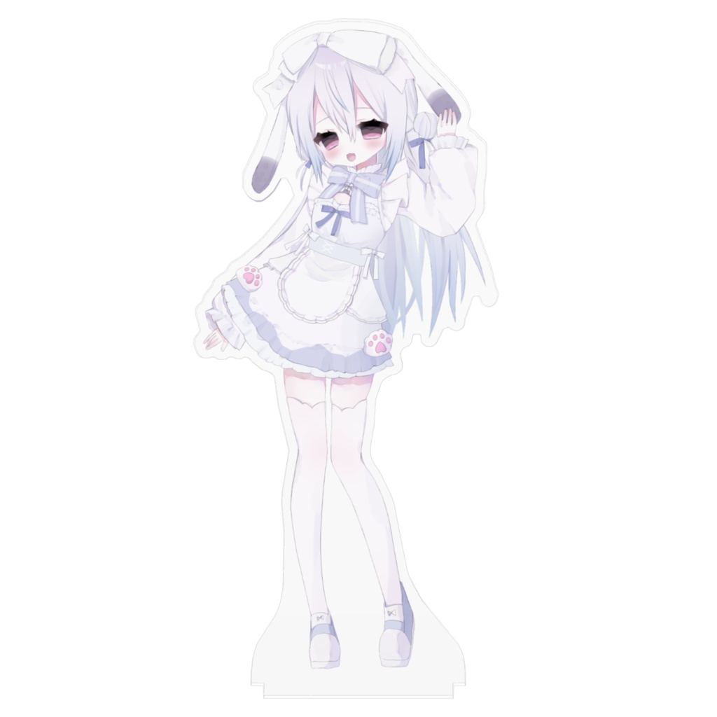 白雪ラビ メイド衣装アクスタ