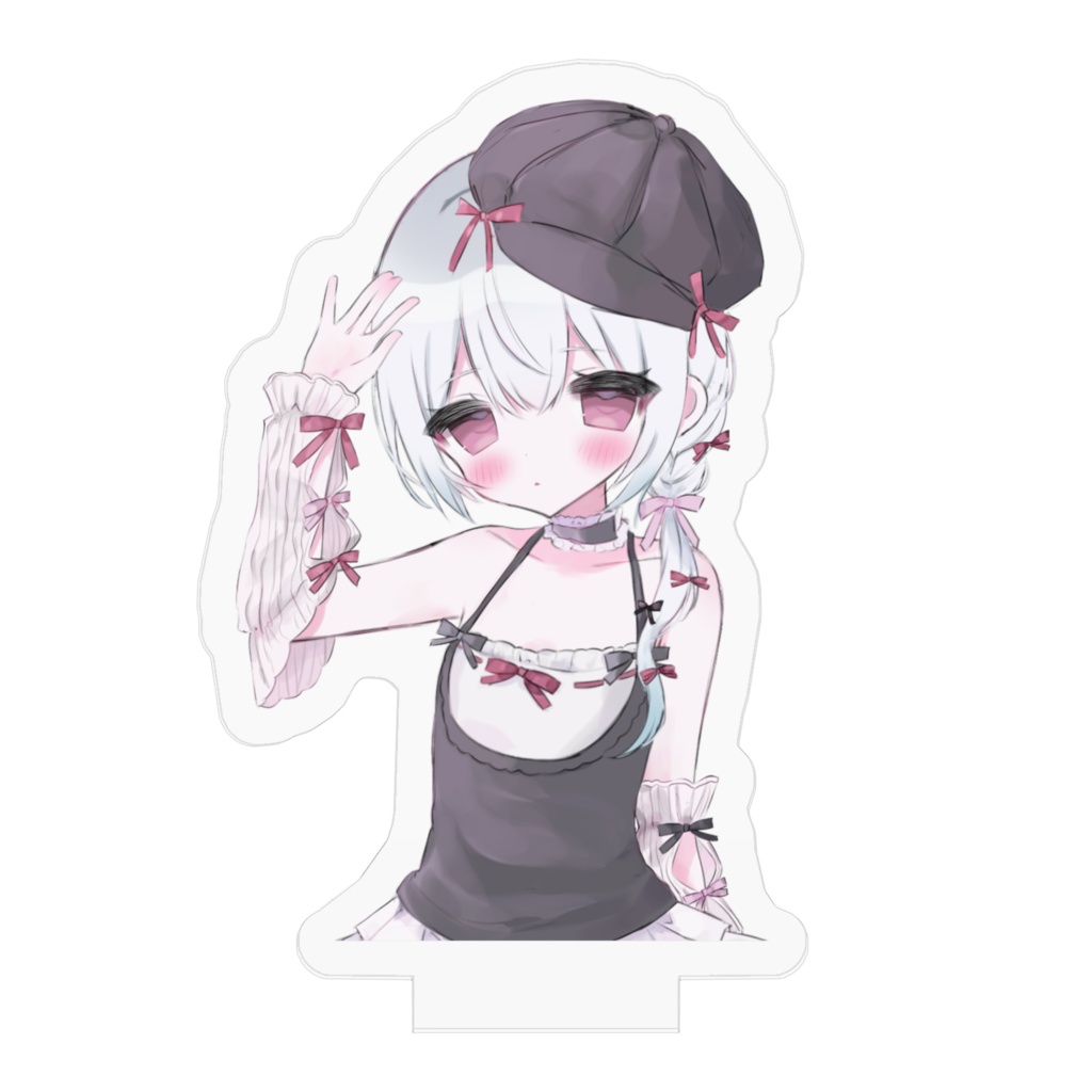 リボン アクリルスタンド.⋆𝜗𝜚