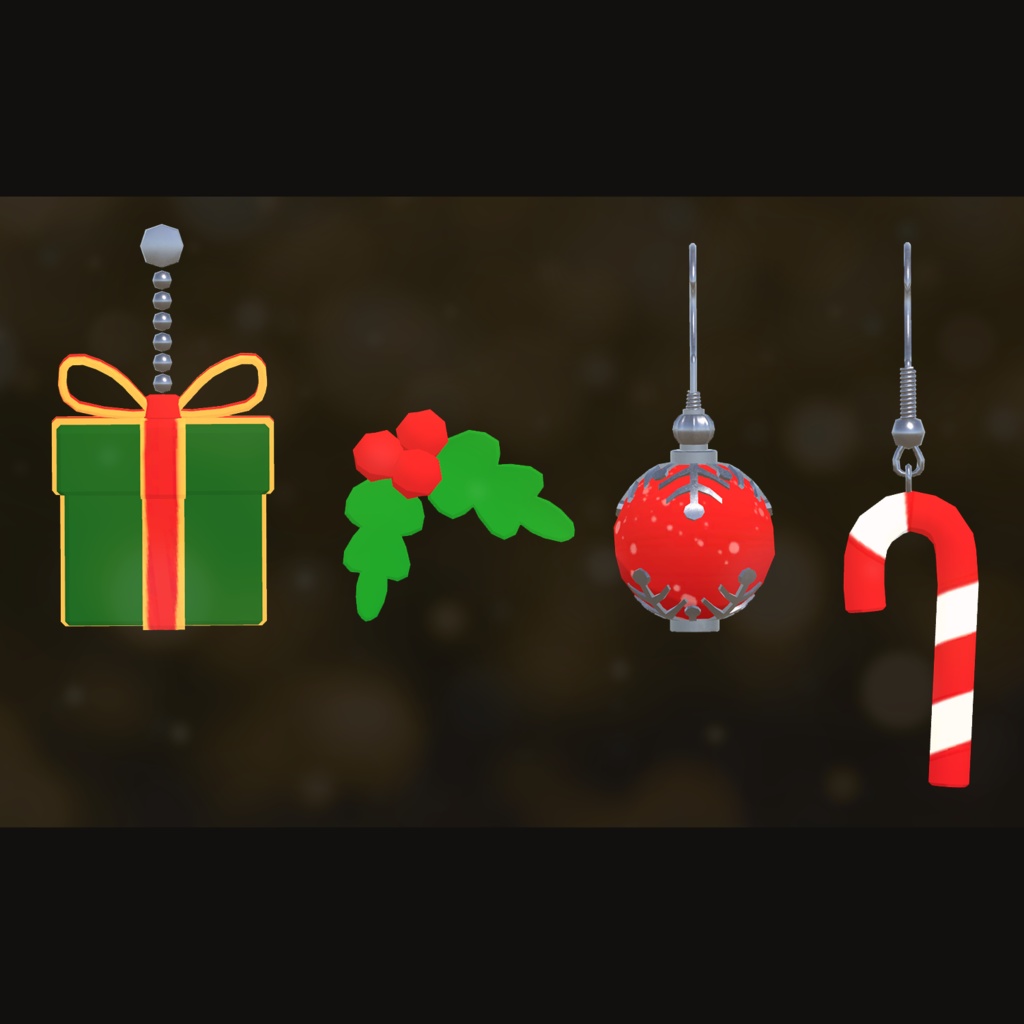 Christmas Earring set Sale/クリスマスイヤリングセットセール