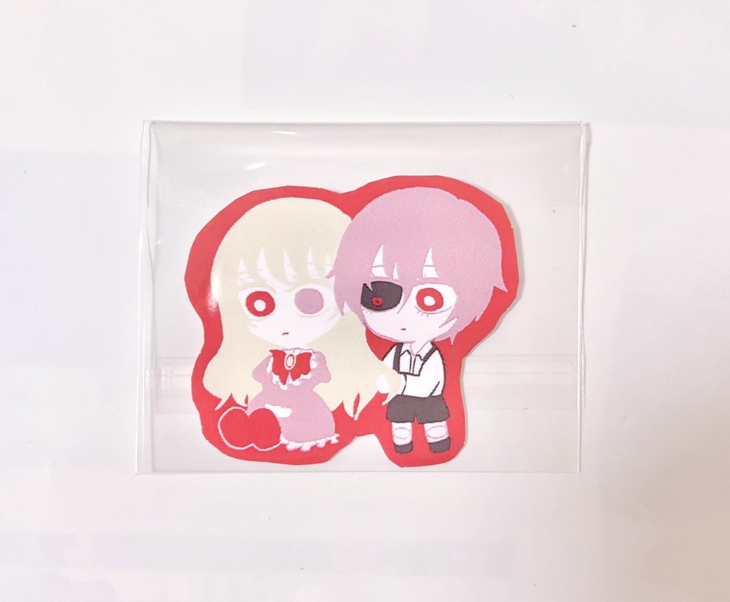 24時のお茶会ペアステッカー