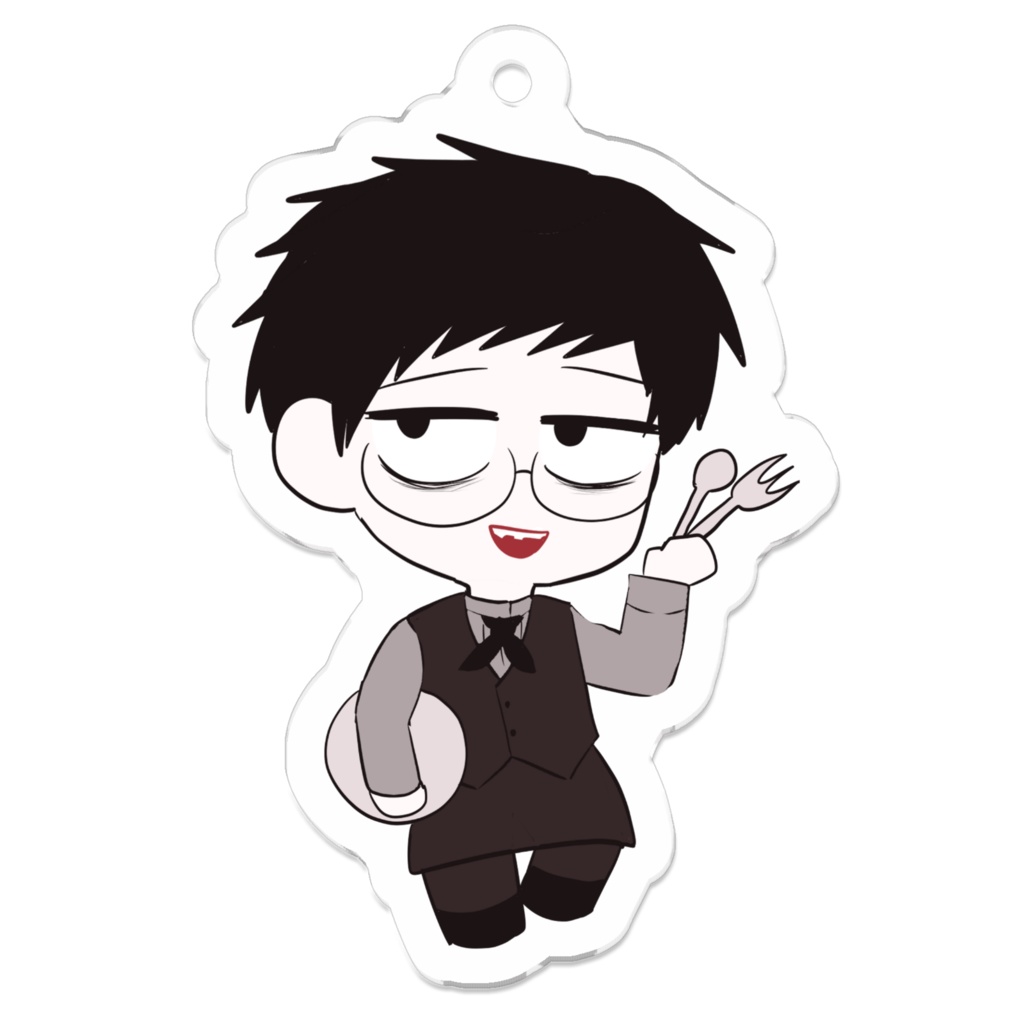 カトラリーアクキー(うたきっぷver.)