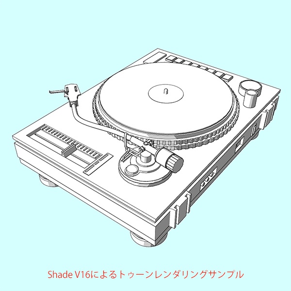 ターンテーブルVer.01-02(FBX)