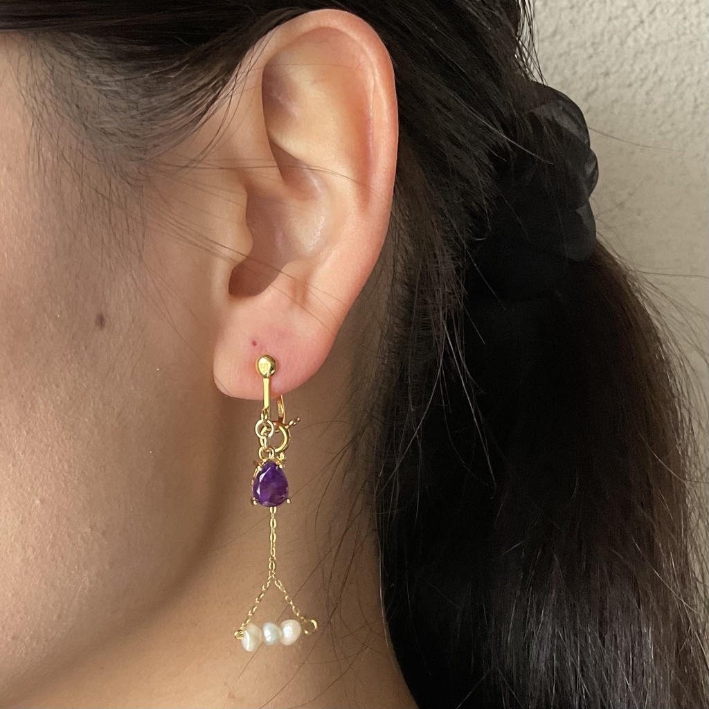 ドラルクイヤリング(片耳用)