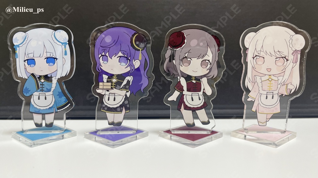 ニーゴ×チャイナメイド アクリルスタンド