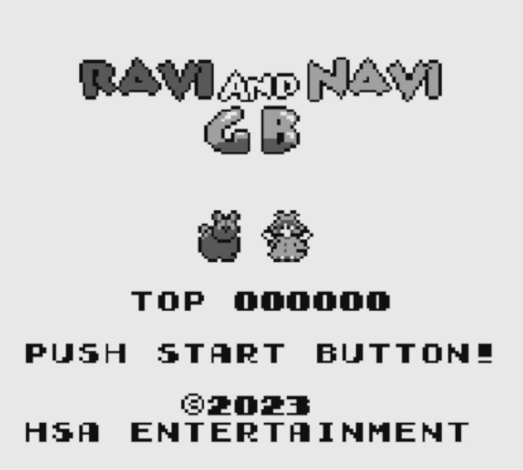 「ラビィとナビィ GB」: GB互換機向けカセット