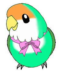 コザクラインコ A デコメ用196×240