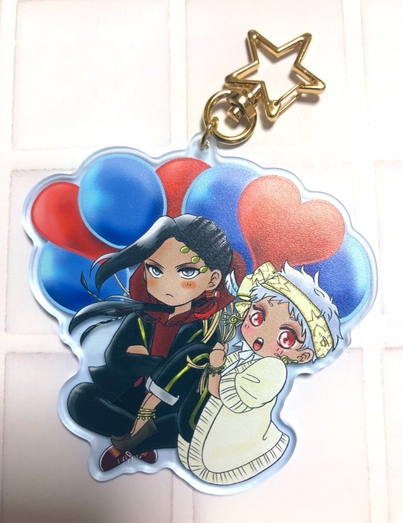 ジャミルとカリム 風船アクキー