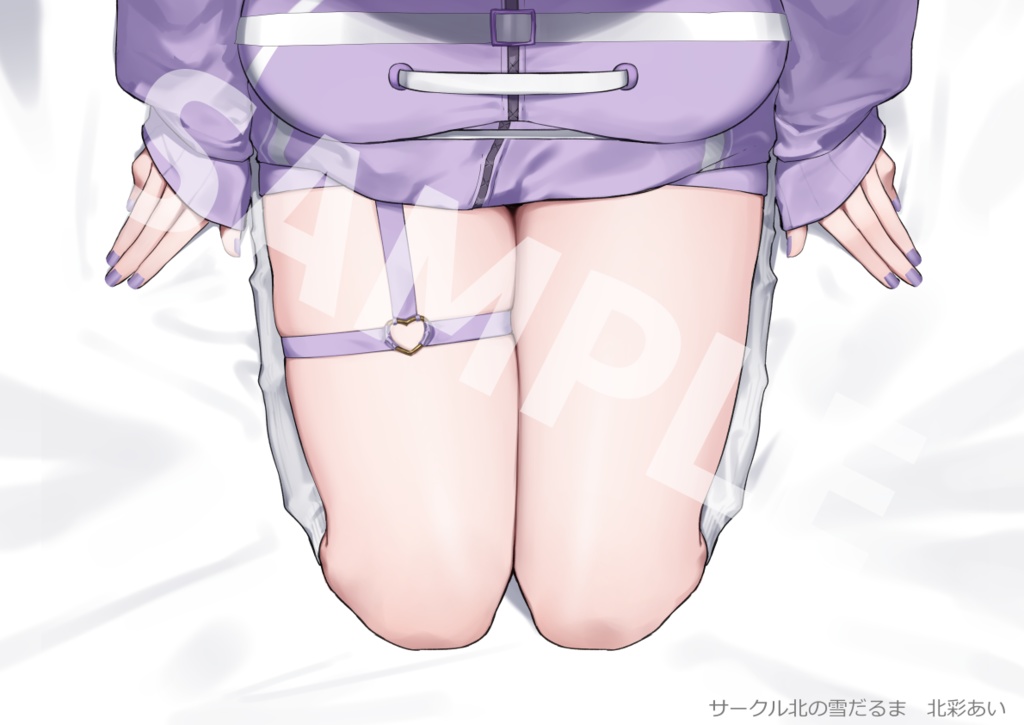 【受注受付】猫又おかゆ膝枕シーツ【C107】