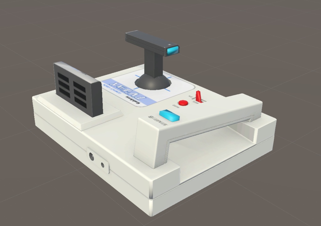 【無料】3Dモデル「レトロ風マイナーゲーム機セット」