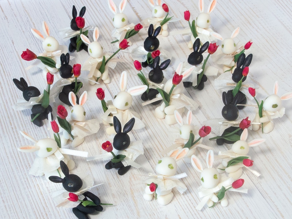 【置き物】旅のうさぎ(ランダム)