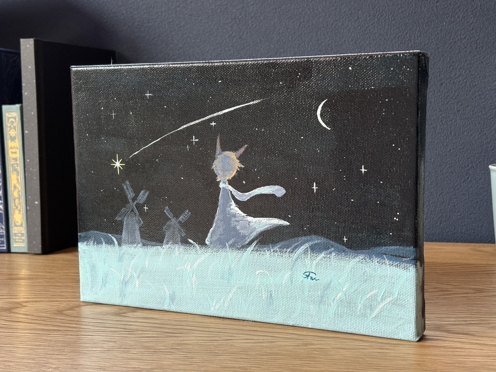 【原画】風の丘