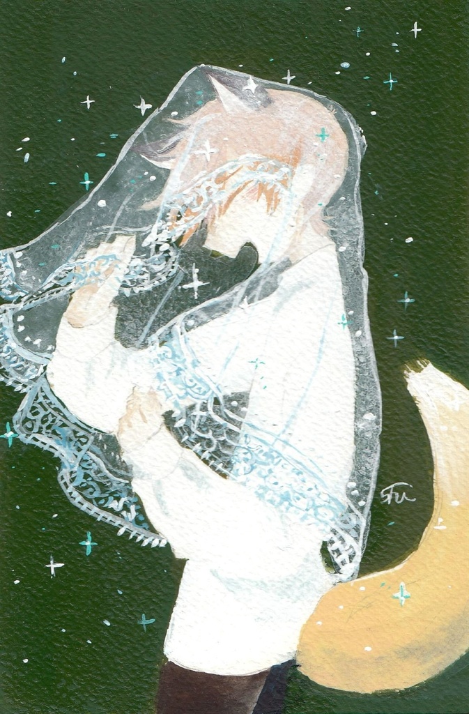 【原画】星とベール