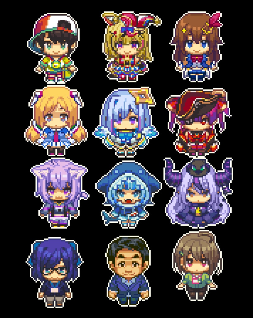HololiveMembers_RPGMakerMV_PixelArt