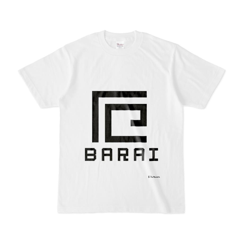 厄ＢＡＲＡＩＴシャツ　白