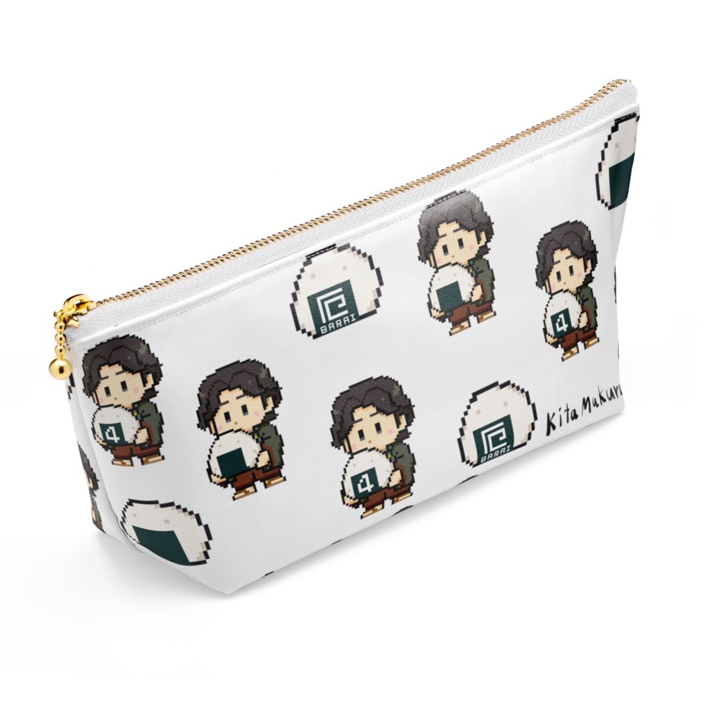 ドットおにぎり北枕ポーチ