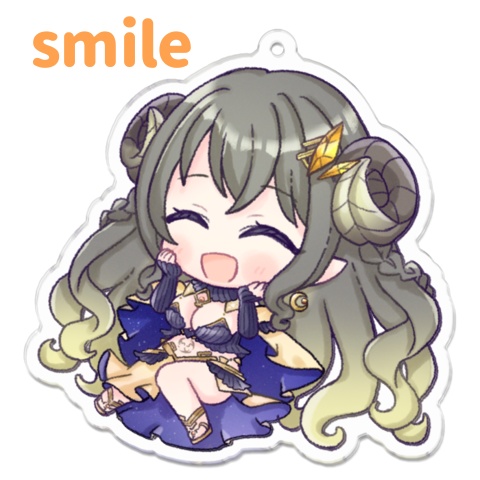 【受注生産】ぷちハスタ アクリルキーホルダー(全3種)