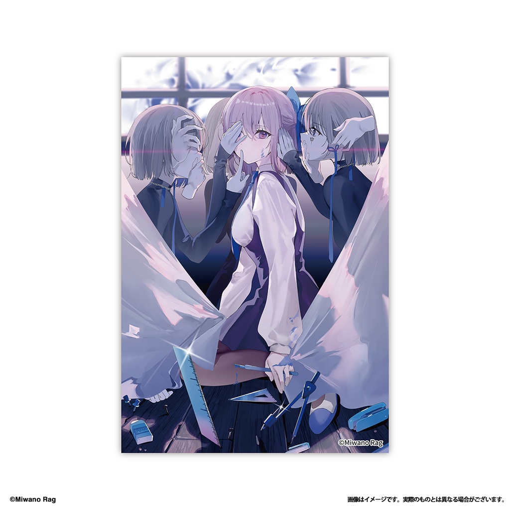 クリアポストカード15枚セットB