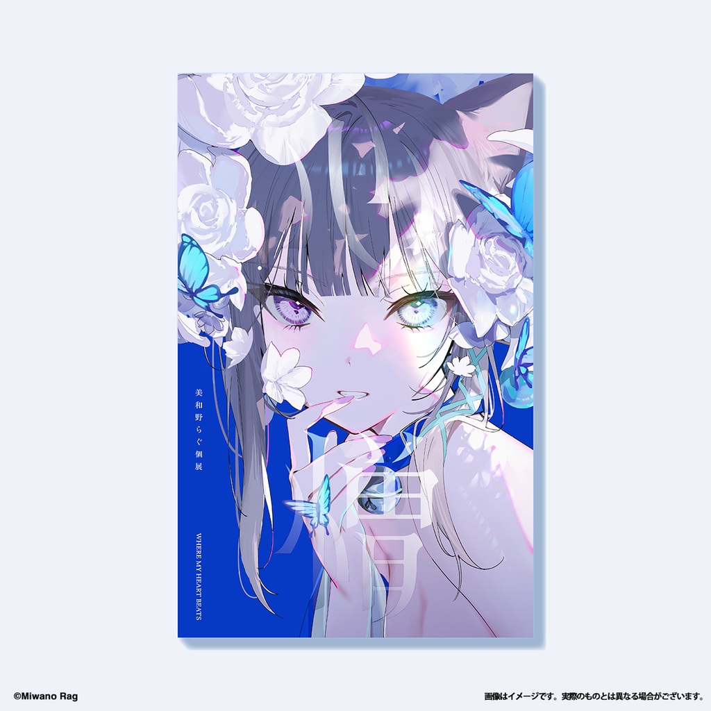 美和野らぐ個展「心憎」公式図録
