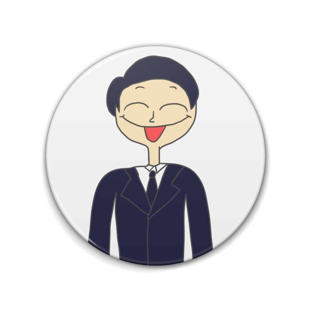 喰原缶バッジ（ninmari)