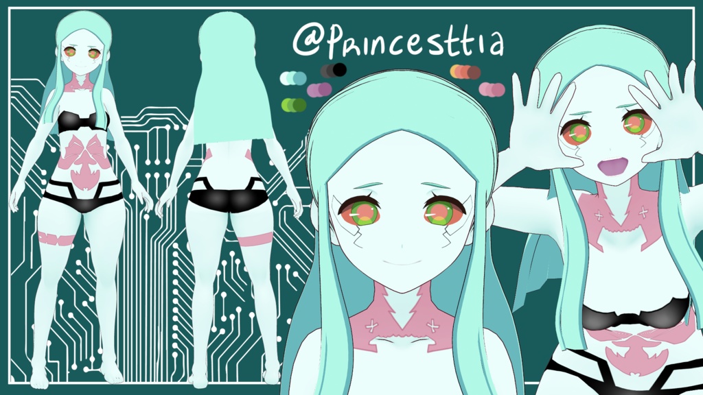 Rebecca from Cyber Punk [VRM file]
