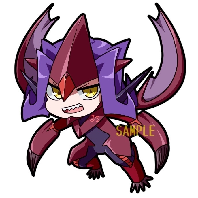 三勇士エースモンスターアクキー