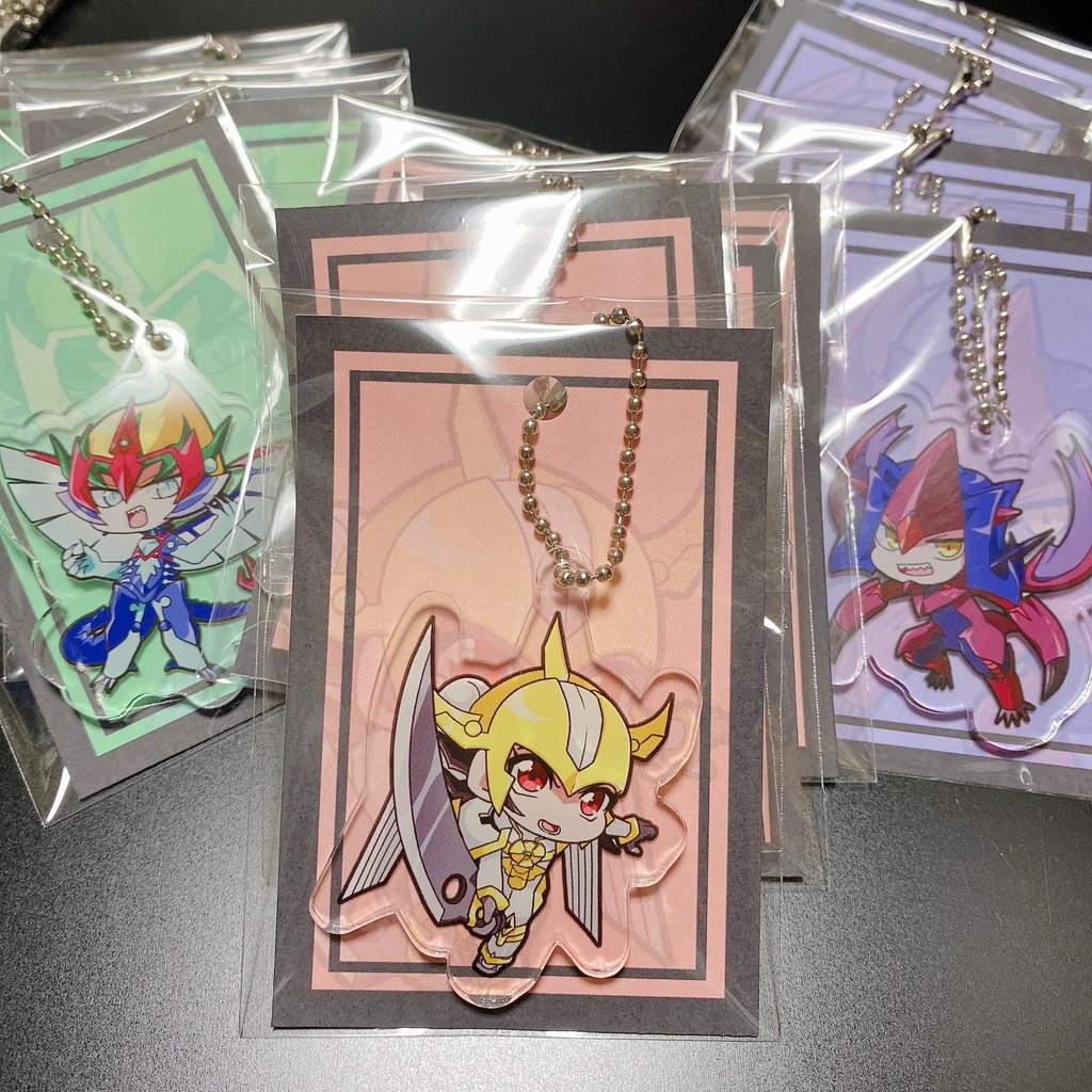 【NEW】三勇士エースモンスターアクキー