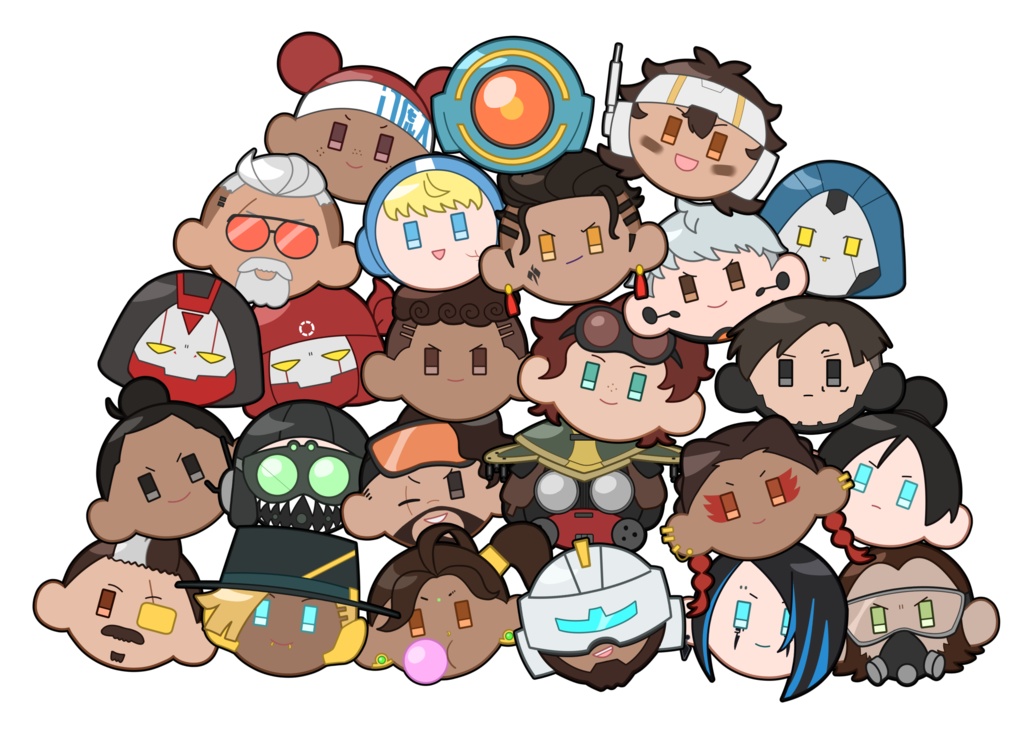 まんまるレジェンズTシャツ【シーズン18】