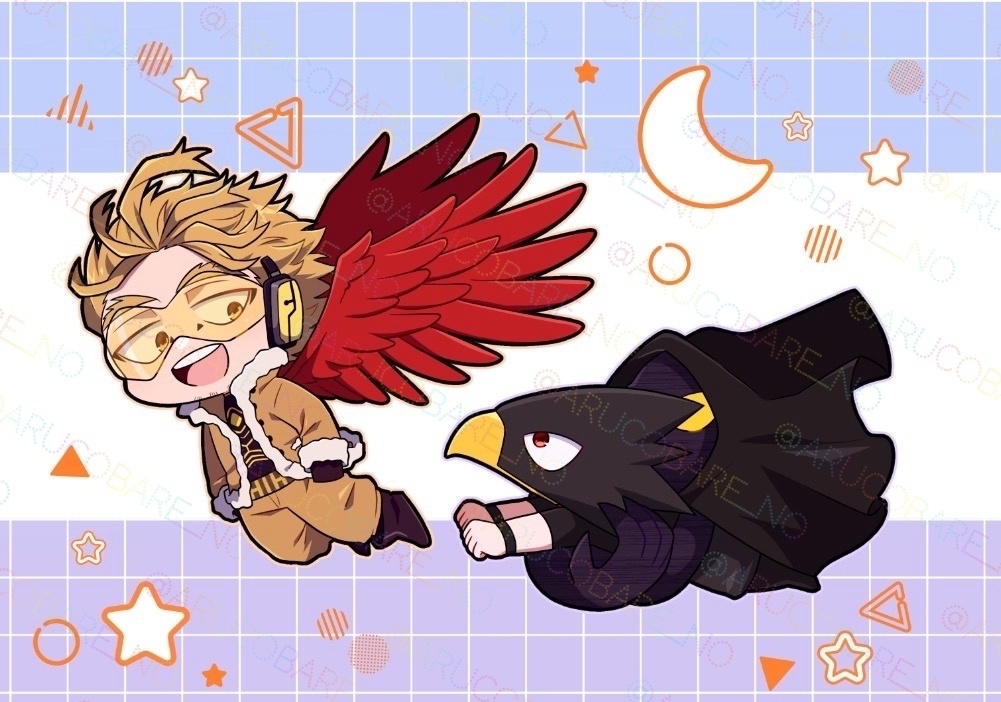 デフォルメキャラ クリアファイル