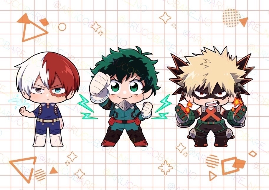 デフォルメキャラ クリアファイル