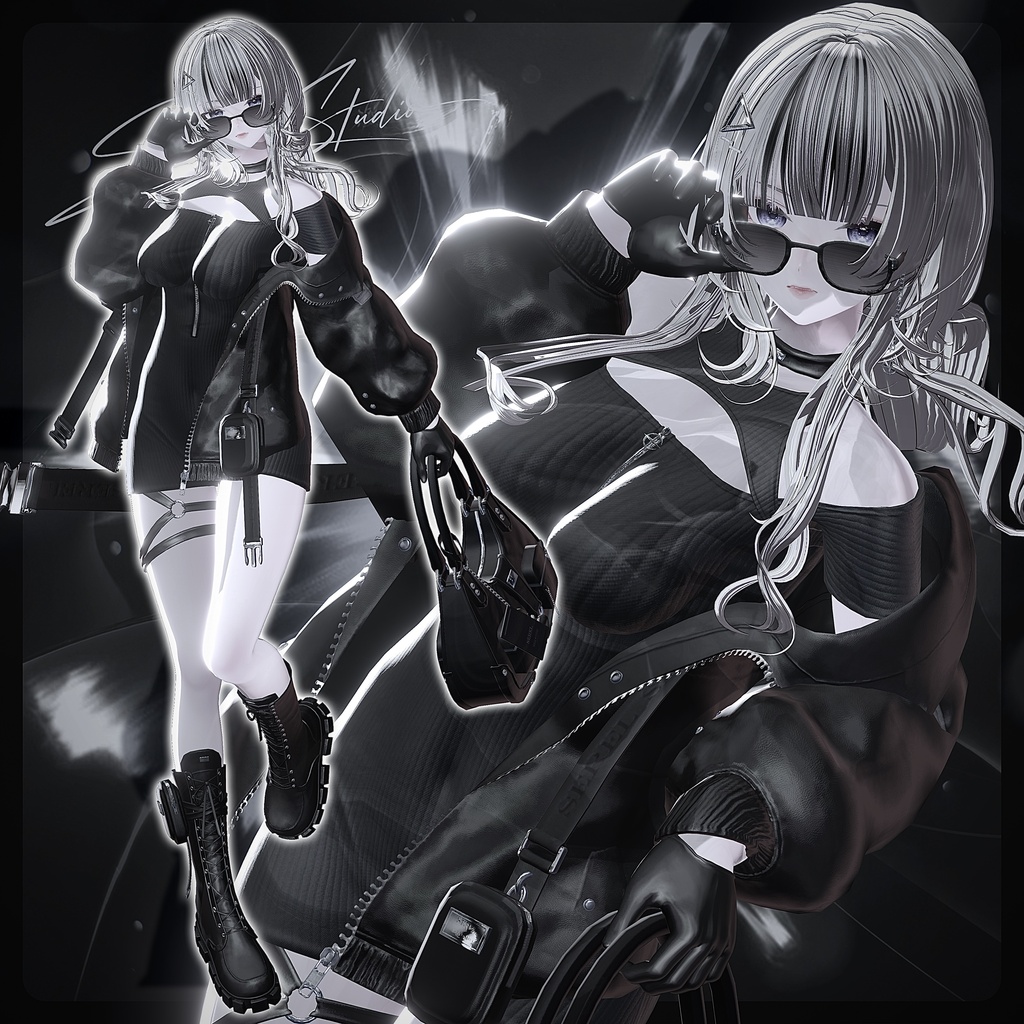 ✨発売間近✨ Leather Bodysuit Set【19アバター対応】