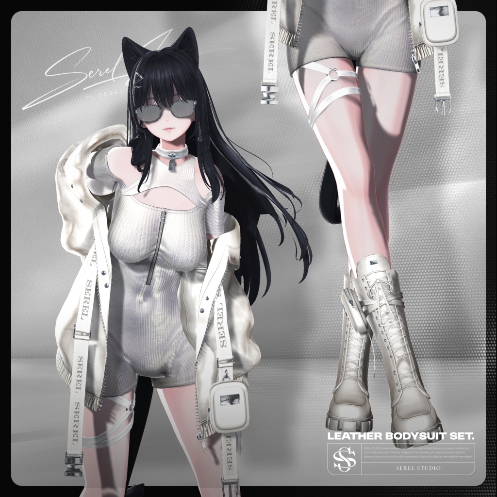 ✨発売間近✨ Leather Bodysuit Set【19アバター対応】
