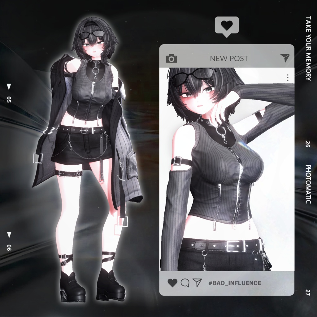 ✨発売間近✨ Bad Influence Set【20アバター対応】🎉24時間限定セール🎉